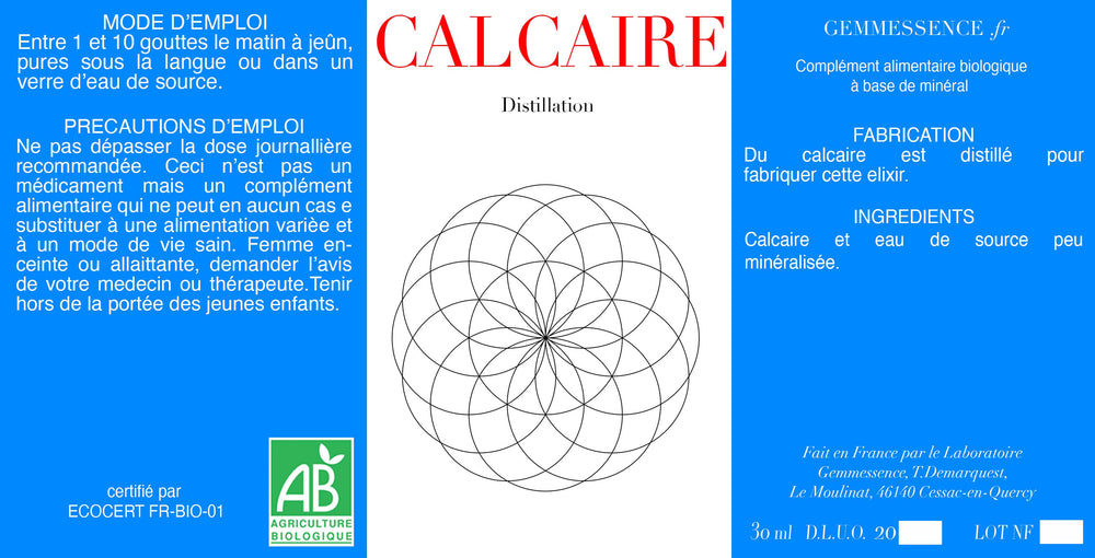 Distillation Calcaire
