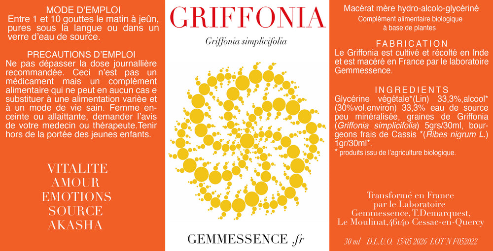Griffonia simplicifolia, 5-HTP (graine)